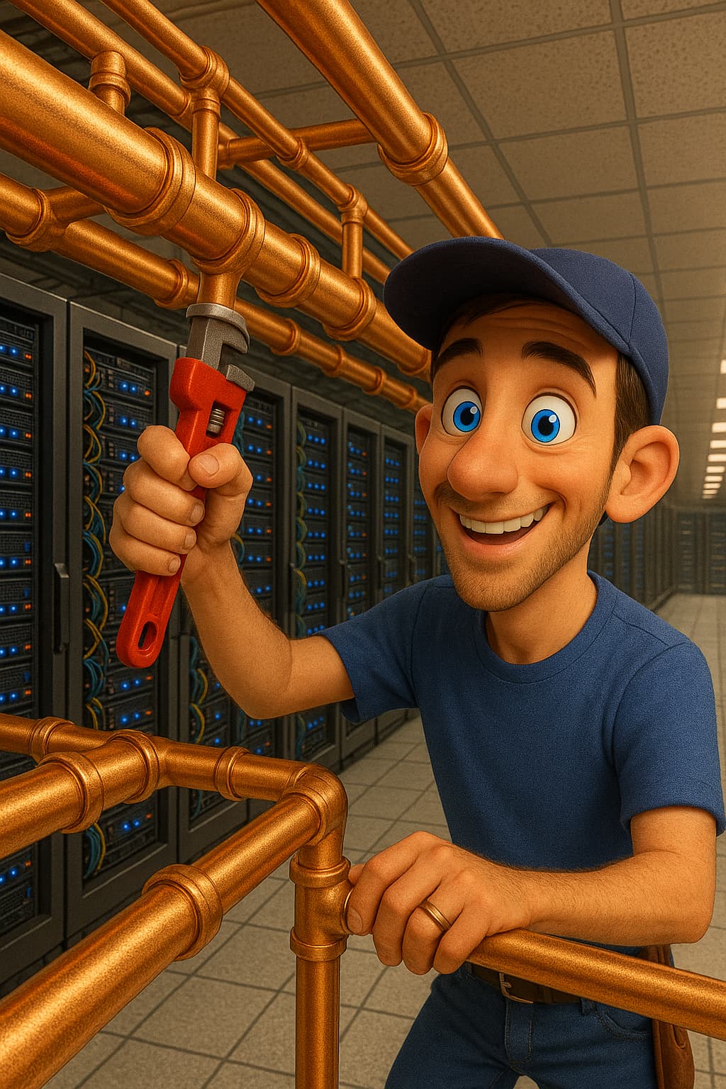 Replaced copper lines